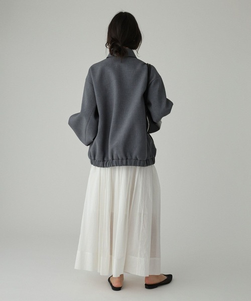 BABYLONE（バビロン）の「ライトボンディングブルゾン（ブルゾン・レディース・ベージュ/チャコール・フリー）」の13枚目の写真