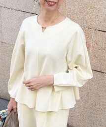 MICO COULIER | 《セットアップ対応》サンディカットジョーゼットブラウス(シャツ/ブラウス)