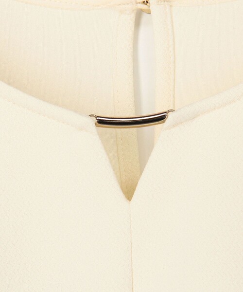 MICO COULIER（ミコクリエ）の「《セットアップ対応》サンディカットジョーゼットブラウス（シャツ/ブラウス・レディース・ネイビー/オフホワイト・38）」の18枚目の写真