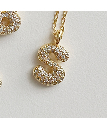 ELYONA（エリオーナー）の「ELA 38 Pave Initial Necklace（ネックレス）」