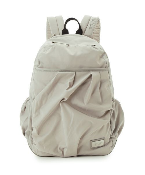 emmi(エミ)の「eco レザーミックスバックパック/撥水(バックパック/リュック・レディース・レッド/オリーブ/ブラック/アイボリー/ネイビー・F)」の10枚目の写真