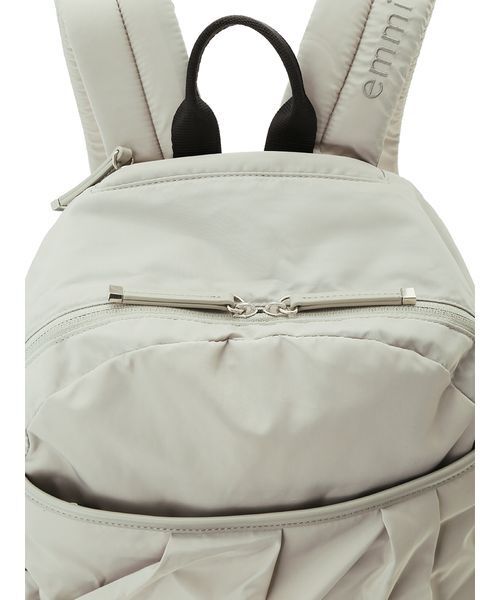 emmi(エミ)の「eco レザーミックスバックパック/撥水(バックパック/リュック・レディース・レッド/オリーブ/ブラック/アイボリー/ネイビー・F)」の14枚目の写真