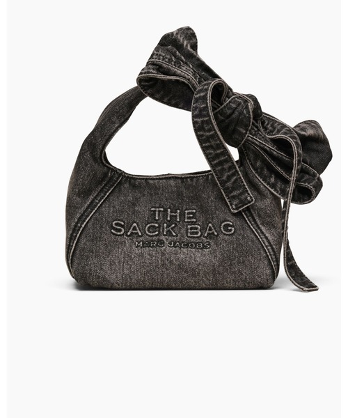 セール】THE BOW DENIM SACK BAG MINI/ザ ボウ デニム サック バッグ