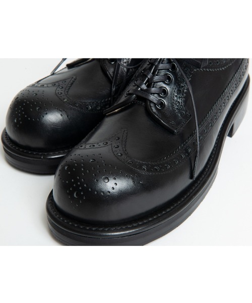 KIDS LOVE GAITE（キッズラブゲイト）の「KIDS LOVE GAITE wingtip shoes (FRED Jr.)（その他シューズ・メンズ・ブラック・9/8）」の3枚目の写真