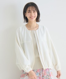 KATHARINE ROSS（キャサリンロス）の「【KATHARINE ROSS】【接触冷感/UV/通気性】ウォッシャブルZIPドルマンブルゾン（ブルゾン）」
