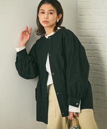 UNTITLED｜アンタイトルのノーカラーコート（ブルー・ネイビー/青色系