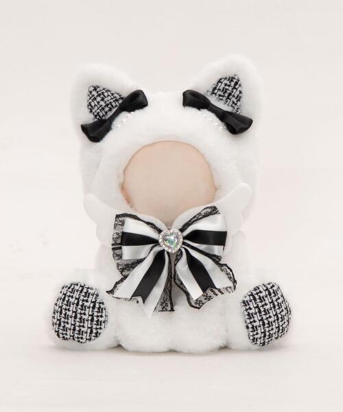 WEGO(ウィゴー)の「WEGO/ぬいおすわりにゃんこ15cm(おもちゃ・レディース・ホワイト/ライトピンク/サックスブルー/レッド/ブラック/ライトパープル・FREE)」の2枚目の写真