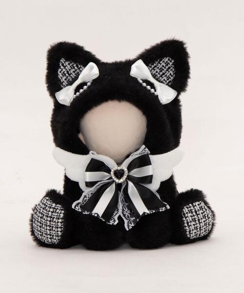 WEGO(ウィゴー)の「WEGO/ぬいおすわりにゃんこ15cm(おもちゃ・レディース・ホワイト/ライトピンク/サックスブルー/レッド/ブラック/ライトパープル・FREE)」の3枚目の写真