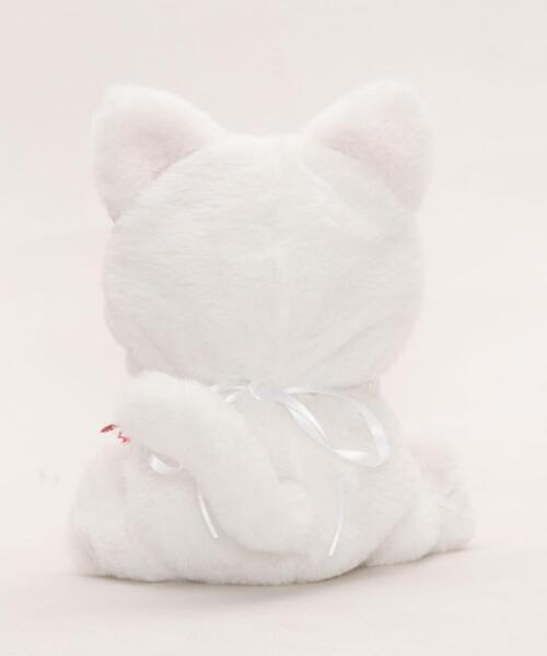 WEGO(ウィゴー)の「WEGO/ぬいおすわりにゃんこ15cm(おもちゃ・レディース・ホワイト/ライトピンク/サックスブルー/レッド/ブラック/ライトパープル・FREE)」の17枚目の写真