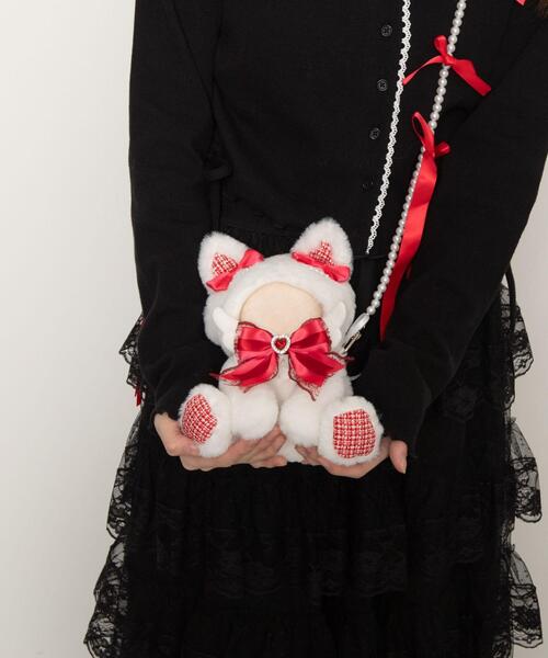 WEGO(ウィゴー)の「WEGO/ぬいおすわりにゃんこ15cm(おもちゃ・レディース・ホワイト/ライトピンク/サックスブルー/レッド/ブラック/ライトパープル・FREE)」の14枚目の写真