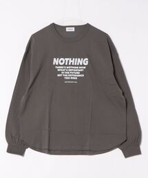 ジェネレーター NOTHING L/S Tシャツ