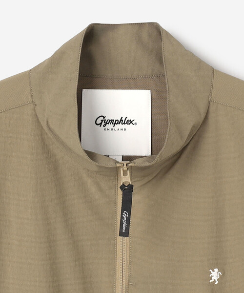 GYMPHLEX（ジムフレックス）の「Gymphlex | ナイロンコットン ジップジャケット MEN（その他アウター・メンズ・ベージュ/ブラック/オリーブ・L/M）」の6枚目の写真