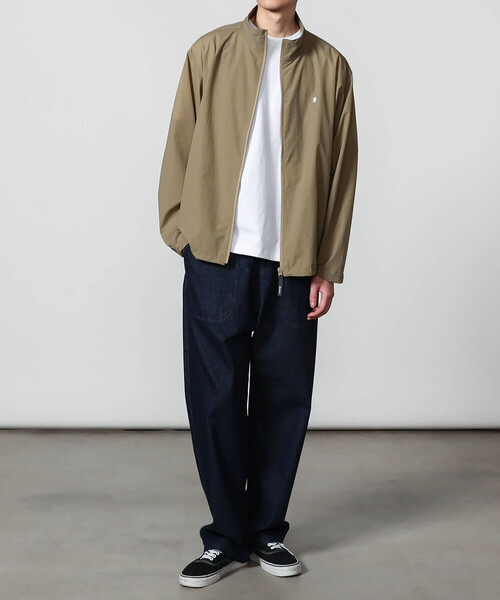 GYMPHLEX（ジムフレックス）の「Gymphlex | ナイロンコットン ジップジャケット MEN（その他アウター・メンズ・ベージュ/ブラック/オリーブ・L/M）」の16枚目の写真