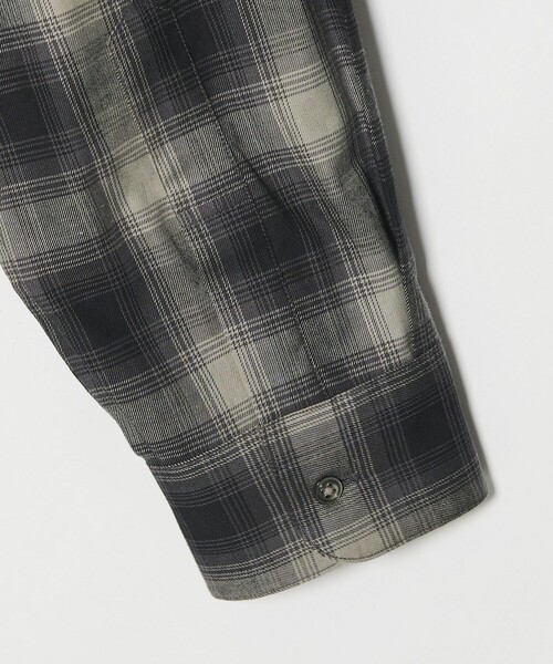 MONKEY TIME（モンキータイム）の「コットン クロップド シャツ（シャツ/ブラウス・メンズ・ブラック/ネイビー/ターコイズブルー・L/M/S/XL）」の6枚目の写真