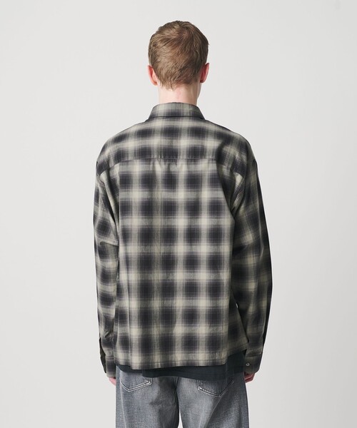 MONKEY TIME（モンキータイム）の「コットン クロップド シャツ（シャツ/ブラウス・メンズ・ブラック/ネイビー/ターコイズブルー・L/M/S/XL）」の12枚目の写真