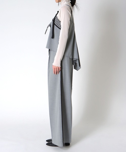 Cepica（セピカ）の「ビスチェセットアップパンツ（その他パンツ・レディース・グレー/ネイビー・FREE）」の5枚目の写真