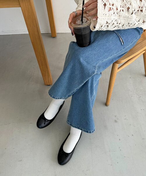 DISCOAT(ディスコート)の「【S~XLサイズ展開】コンフォートバレエシューズ(パンプス・レディース・ブラック/シルバー/ブラウン・SMALL/MEDIUM/LARGE/X-LARGE)」の7枚目の写真