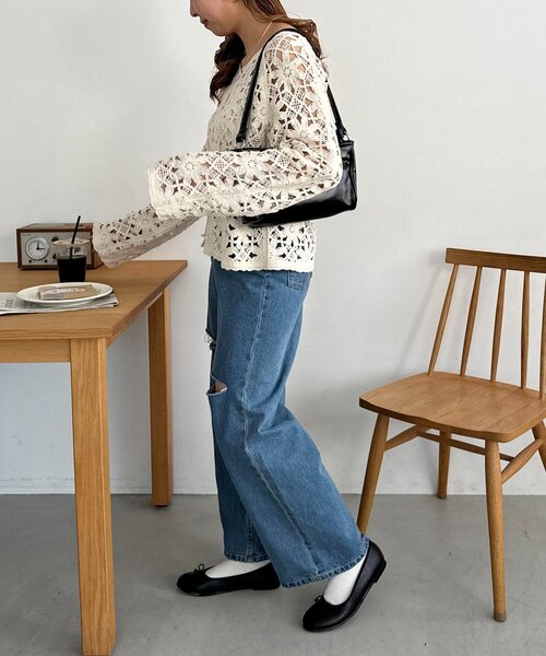 DISCOAT(ディスコート)の「【S~XLサイズ展開】コンフォートバレエシューズ(パンプス・レディース・ブラック/シルバー/ブラウン・SMALL/MEDIUM/LARGE/X-LARGE)」の11枚目の写真