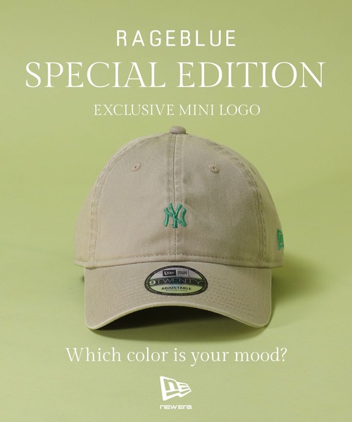 NEW ERA(ニューエラ)の「【NEW ERA/ニューエラ】別注/9TWENTY/MLB mini LOGOキャップ(キャップ・メンズ・ダークグレー/ネイビー/グリーン/ダークブラウン/ベージュ/ベージュ系その他/ネイビー系1・FREE)」の4枚目の写真