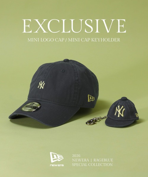 NEW ERA(ニューエラ)の「【NEW ERA/ニューエラ】別注/9TWENTY/MLB mini LOGOキャップ(キャップ・メンズ・ダークグレー/ネイビー/グリーン/ダークブラウン/ベージュ/ベージュ系その他/ネイビー系1・FREE)」の12枚目の写真