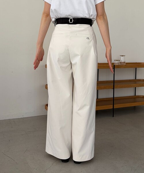 CAPRICIEUX LE'MAGE(カプリシューレマージュ)の「〈C.L〉バイカラーウエストパンツ(その他パンツ・レディース・ホワイト/ブラック/ベージュ・38/36)」の22枚目の写真