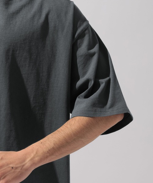 niko and...（ニコアンド）の「USAコットンショートスリーブT（Tシャツ/カットソー・メンズ・ホワイト/チャコール/オフホワイト/ブラック/グリーン/ブラウン・MEDIUM/LARGE）」の19枚目の写真