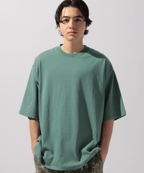 niko and...（ニコアンド）の「USAコットンショートスリーブT（Tシャツ/カットソー・メンズ・ホワイト/チャコール/オフホワイト/ブラック/グリーン/ブラウン・MEDIUM/LARGE）」の13枚目の写真