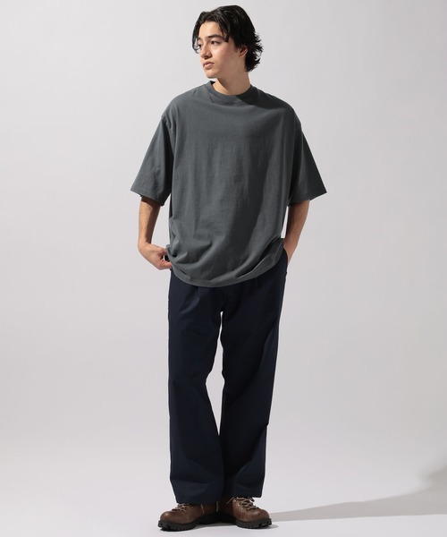 niko and...（ニコアンド）の「USAコットンショートスリーブT（Tシャツ/カットソー・メンズ・ホワイト/チャコール/オフホワイト/ブラック/グリーン/ブラウン・MEDIUM/LARGE）」の8枚目の写真