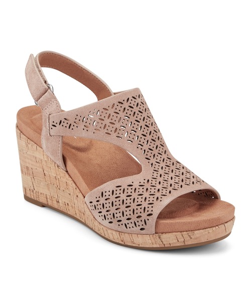 ROCKPORT（ロックポート）の「【WOMEN】BRISTOL／ブリストル ウェッジソールサンダル（サンダル・レディース・ナチュラル・25.0cm/24.0cm/23.0cm/24.5cm/23.5cm/22.5cm）」の4枚目の写真