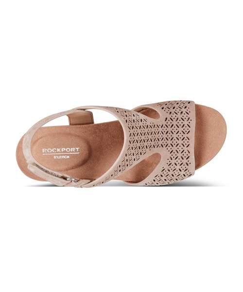 ROCKPORT（ロックポート）の「【WOMEN】BRISTOL／ブリストル ウェッジソールサンダル（サンダル・レディース・ナチュラル・25.0cm/24.0cm/23.0cm/24.5cm/23.5cm/22.5cm）」の6枚目の写真