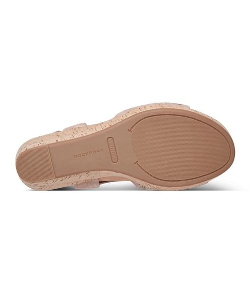 ROCKPORT（ロックポート）の「【WOMEN】BRISTOL／ブリストル ウェッジソールサンダル（サンダル・レディース・ナチュラル・25.0cm/24.0cm/23.0cm/24.5cm/23.5cm/22.5cm）」の7枚目の写真
