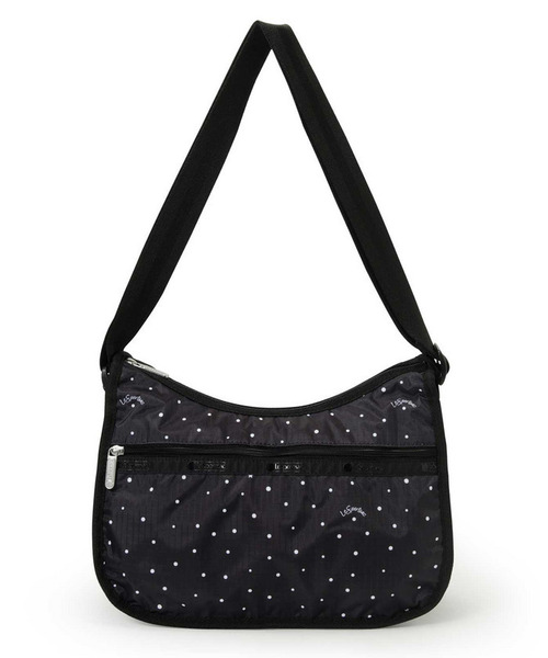 LeSportsac(レスポートサック)の「CLASSIC HOBO ブリスドッツ(ショルダーバッグ・レディース・ブラック・FREE)」の7枚目の写真