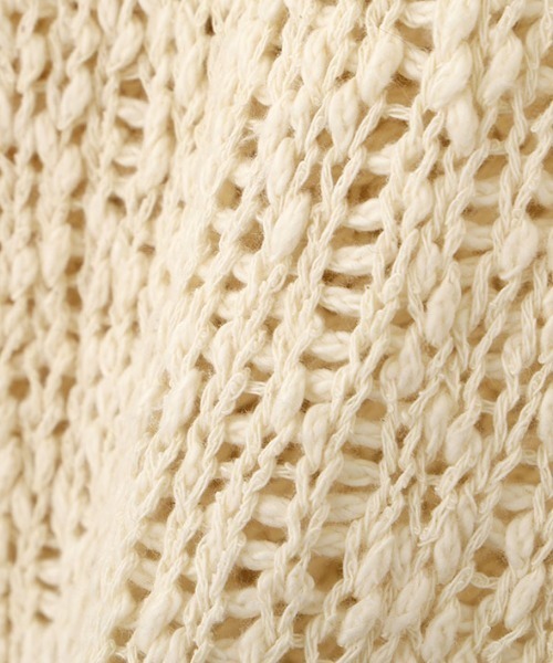 ETRE TOKYO(エトレトウキョウ)の「スラブヤーンローゲージニットプルオーバー(ニット/セーター・レディース・クリーム/ピンク/ネイビー・FREE)」の14枚目の写真