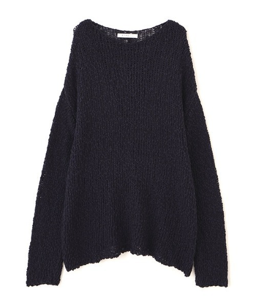 ETRE TOKYO(エトレトウキョウ)の「スラブヤーンローゲージニットプルオーバー(ニット/セーター・レディース・クリーム/ピンク/ネイビー・FREE)」の15枚目の写真