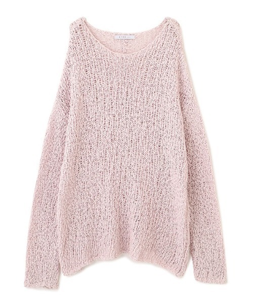 ETRE TOKYO(エトレトウキョウ)の「スラブヤーンローゲージニットプルオーバー(ニット/セーター・レディース・クリーム/ピンク/ネイビー・FREE)」の17枚目の写真