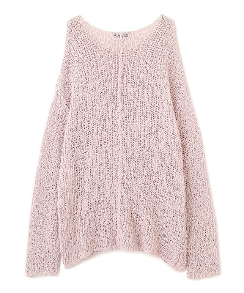 ETRE TOKYO(エトレトウキョウ)の「スラブヤーンローゲージニットプルオーバー(ニット/セーター・レディース・クリーム/ピンク/ネイビー・FREE)」の18枚目の写真