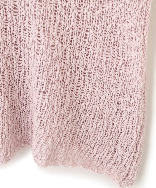 ETRE TOKYO(エトレトウキョウ)の「スラブヤーンローゲージニットプルオーバー(ニット/セーター・レディース・クリーム/ピンク/ネイビー・FREE)」の22枚目の写真