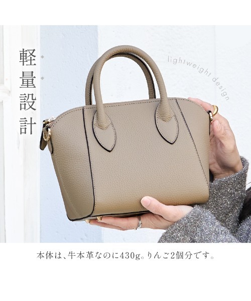 LASIEM（ラシエム）の「ショルダーバッグ ハンドバッグ レディース 本革 レザー 小さめ ミニバッグ 斜め掛け フォーマル セレモニー（ハンドバッグ・レディース・ライトグレー/ブラック/アイボリー・FREE）」の14枚目の写真
