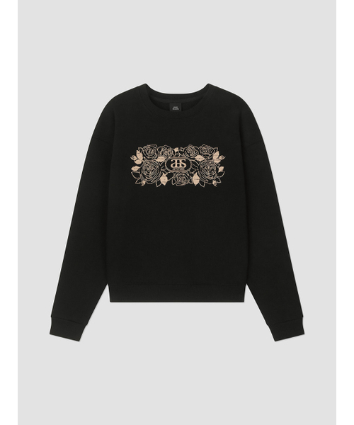 ANNEHEARTS（アンハーツ）の「Rosevine Sweatshirts Black（スウェット・レディース・その他・FREE）」の6枚目の写真