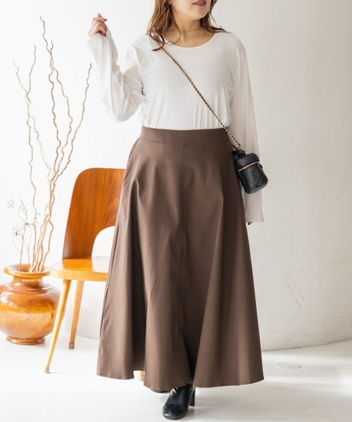 CLETTE（クレット）の「CLETTEオリジナルスナップボタン2WAYカットソー（Tシャツ/カットソー・レディース・ブラック/オフホワイト/グレー・LL/3L/4L）」の6枚目の写真
