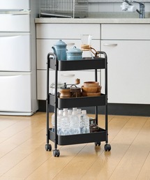 PEARL LIFE（パールライフ）の「スチールワゴン3段（収納グッズ）」