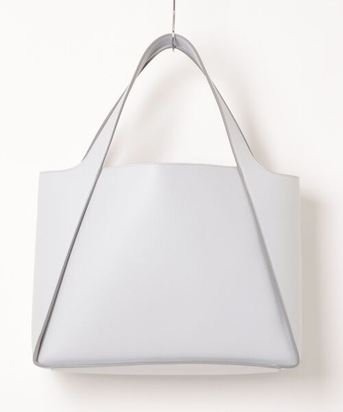 STELLA McCARTNEY(ステラマッカートニー)の「Logo Large Studded Tote Bag / ロゴ ラージ スタッズ トートバッグ(トートバッグ・レディース・グレー系その他・ONE SIZE)」の5枚目の写真