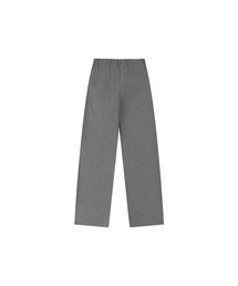 SIYAZU（シヤジュ）の「SIPT7192 コンフォートワイドバンディングスラックス_メランジェグレー（スラックス）」