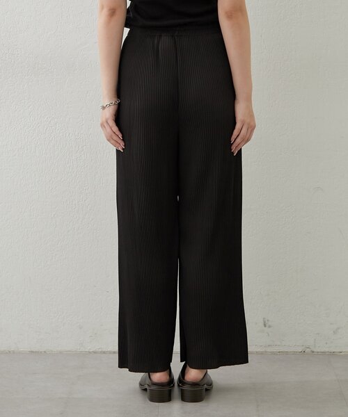 Remind me and forever（リマインドミーアンドフォーエバー）の「らくちんイージープリーツパンツ（その他パンツ・レディース・アイボリー/ブラック・FREE）」の18枚目の写真