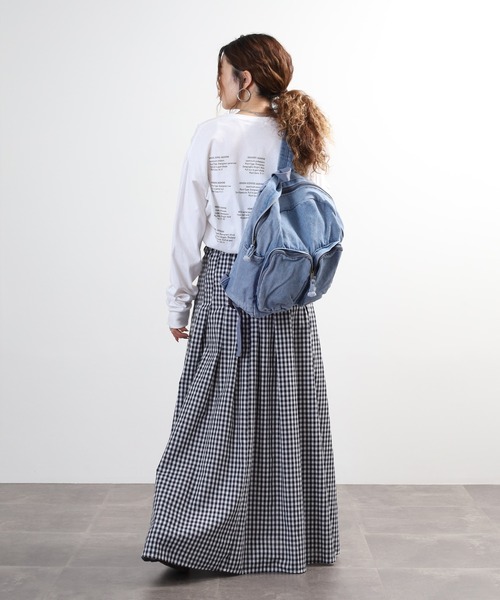 crossi（クロッシー）の「ビックポケット デニムリュック（バックパック/リュック・レディース・ブルー/ネイビー/ブラック・FREE）」の21枚目の写真