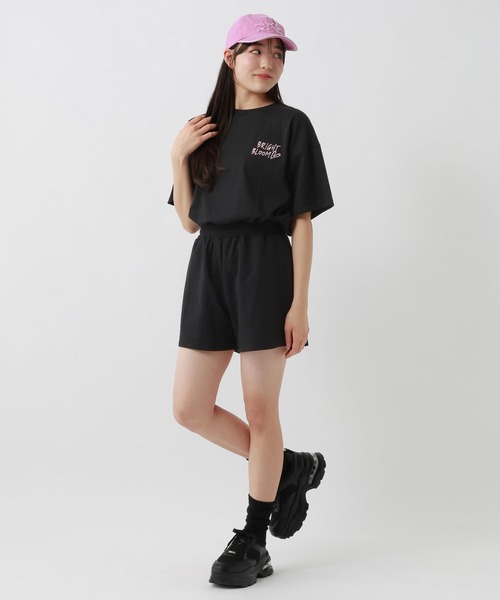 repipi armario(レピピ アルマリオ)の「BACKスプレーSETUP(セットアップ・キッズ・ブラック/オフホワイト/グレー・SMALL/MEDIUM/LARGE)」の7枚目の写真