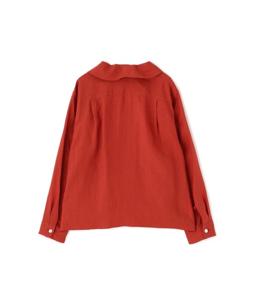 MARGARET HOWELL（マーガレットハウエル）の「SHIRTING LINEN（シャツ/ブラウス・レディース・オフホワイト/レッド/ブラック・2/1）」の4枚目の写真