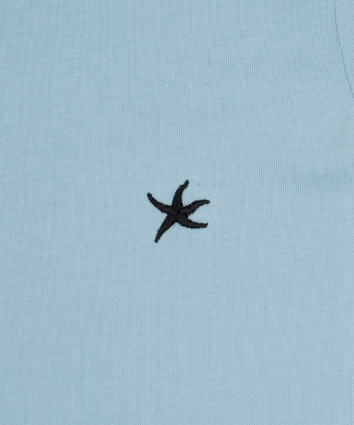 THECOLDESTMOMENT(ザコールデストモーメント)の「(w) TCM mini logo crop T (sky blue)(Tシャツ/カットソー・レディース・その他・X-SMALL)」の2枚目の写真