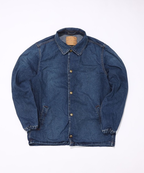 DENIM COACH JACKET／INDIGO LOGHT（テーラードジャケット）｜TMT