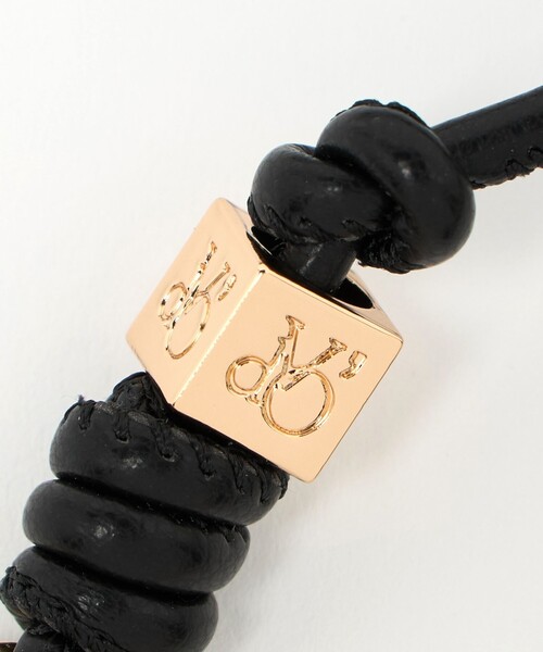 VIOLAd'ORO（ヴィオラドーロ）の「＜VIOLAd’ORO＞コード ハート バッグチャーム（キーケース/キーアクセサリー・レディース・ダークグレー/ブラウン系・FREE）」の10枚目の写真